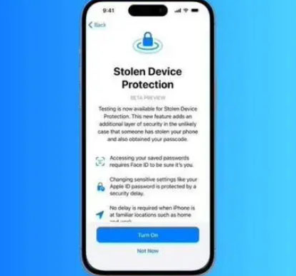 隆阳苹果授权维修店分享被盗设备保护功能开启方法 