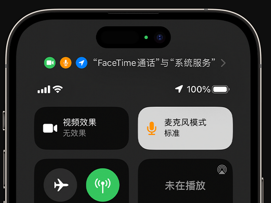 隆阳苹果授权维修网点分享iPhone在通话时让你的声音更清晰 