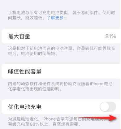 隆阳苹果15维修分享iPhone15充电到80%就充不进电了怎么办 